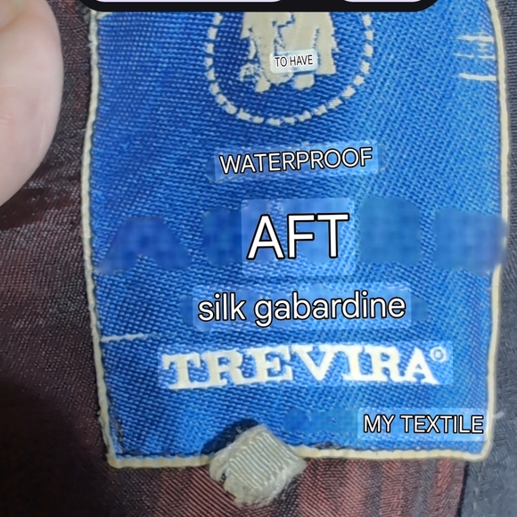 Vintage Gulec Silk Gabardine Rain Jacket sz XL Black w Maroon lining - Picture 3 of 6